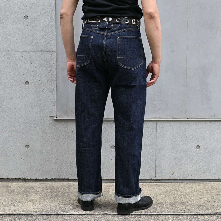 1604 14.5oz WAIST OVERALLS DIRT DENIM,, medium image number 3
