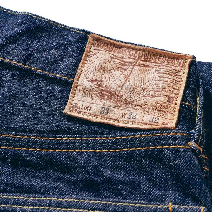S004JP YAMATO MODEL 15 OZ SLIM STRAIGHT CUT-Non Wash-38,, medium image number 3