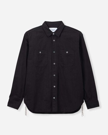 MMLS6005 SASHIKO L/S SHIRT,INDIGO, small image number 4