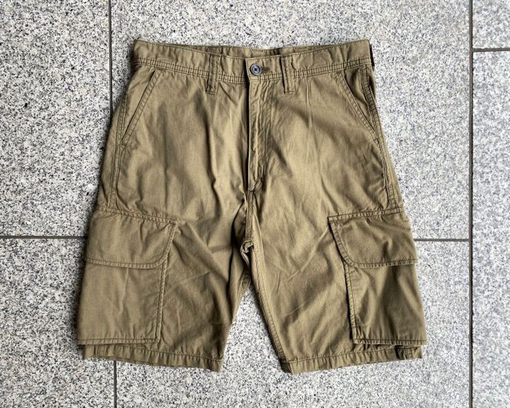 GZ-CASP-0507 Cargo Shorts (KAHKI, BLACK)-KHAKI-3L,KHAKI, medium