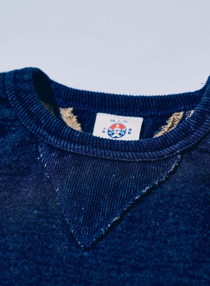 SIS25-101 Kakishibu Indigo Sweatshirt,, medium image number 1