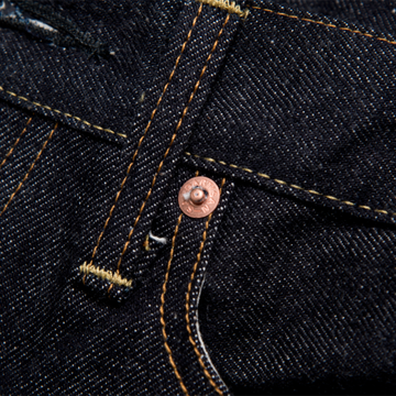 SD102-CB 15oz Cinch-back jeans loose straight(One washed),, small image number 6