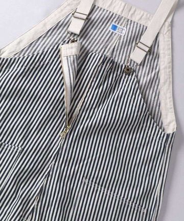 JBPT1022 ZIP FRONT OVERALL【WOMEN'S】,HICKORY, small image number 5