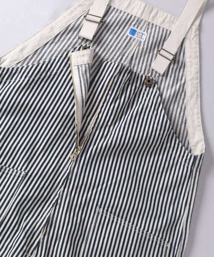 JBPT1022 ZIP FRONT OVERALL【WOMEN'S】,HICKORY, medium image number 5