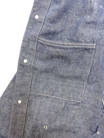 ONI03500-HCSV 8oz Selvedge Chambray Coverall,, small image number 6