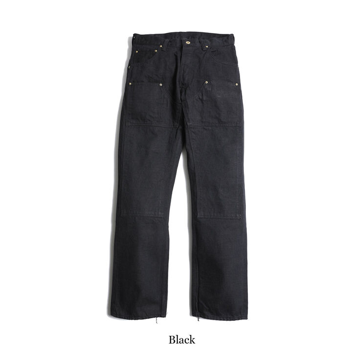 1908 13.5oz W Knee Narrow Blackie Denim,, medium image number 0
