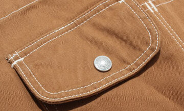 rnb1220 Brown Duck basic overalls,, small image number 18