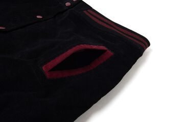 4626 Corduroy Stadium Jacket,BROWN, small image number 6