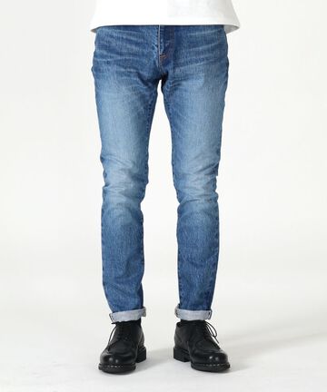 J201 MID 14.8oz American Cotton Vintage Wash Tapered (ONE WASHED),, small image number 0