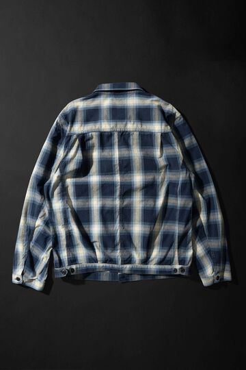 M6010J INIDIGO CHECK JACKET,02, small image number 13