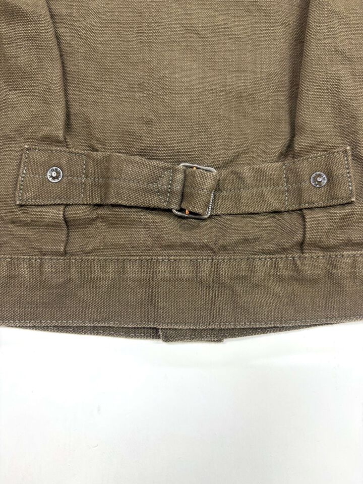 ONI01507L-HOX-OLB 13oz Sulfur dye Heavy Oxford Olive Brown TypeⅠJacket,, medium image number 4