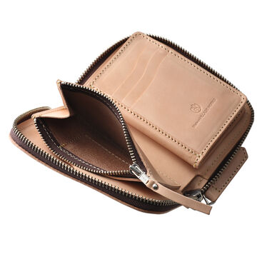 PAILOT RIVER PR-LPHT (REDMOON)  Short Wallet　PR-LPHT (SaddleLeather Black
SaddleLeather DarkBrown
SaddleLeather Natural),SADDLELEATHER DARKBROWN, small image number 5