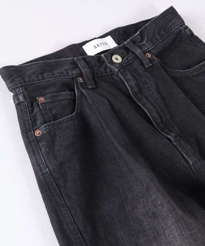STPT6000 12.5oz BANAVE JEANS WIDE STRAIGHT,INDIGO, medium image number 17