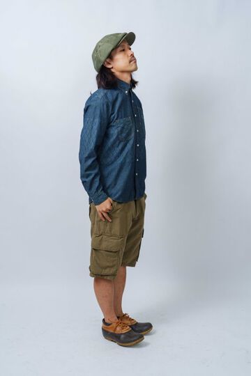 GZ-CASP-0507 Cargo Shorts (KAHKI, BLACK)-BLACK-3L,BLACK, small image number 26