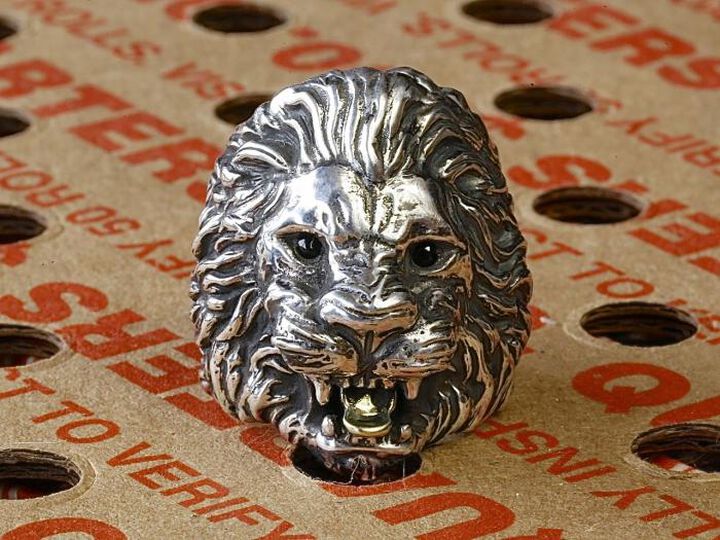 HYJK-225 Lion Ring,, medium