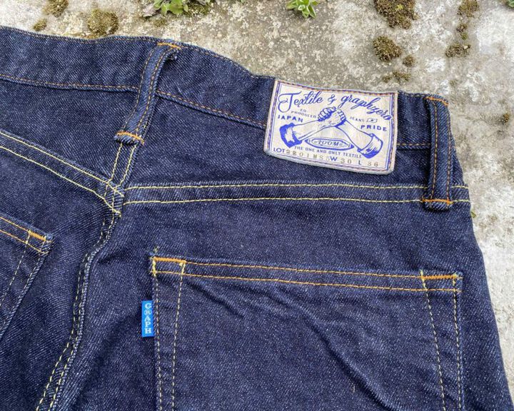 GZ-MSPT-0402 Monster Stretch 5 pockets pants-INDIGO-One Washed-32,INDIGO, medium image number 5