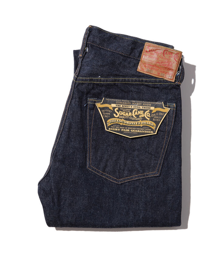 SC42021 14.25oz DENIM “2021 MODEL”  SLIM TAPERED-One Washed-30,, medium