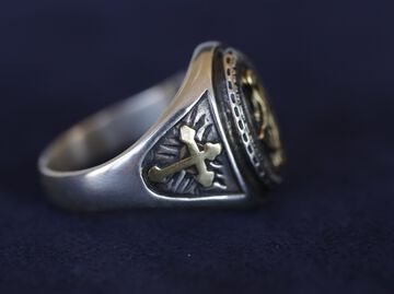 14AH-200 Praying Mary Ring,, small image number 3