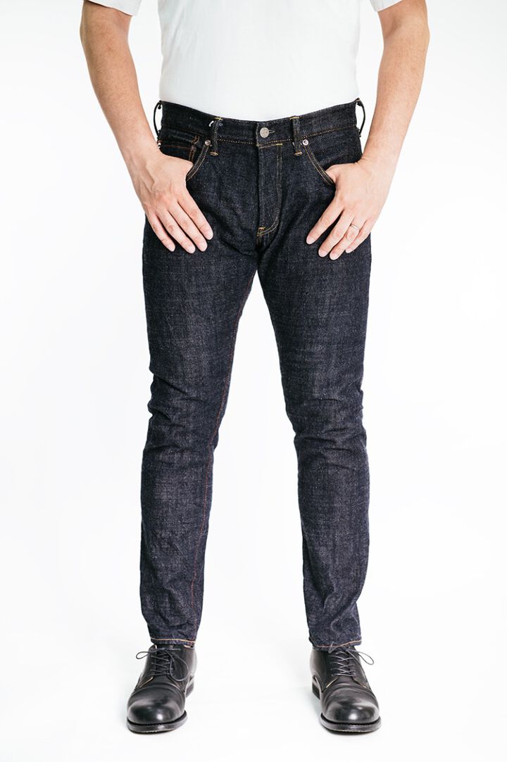 Z0830FU 14OZ "FUUMA"  Selvedge Street Tapered Jeans,, medium