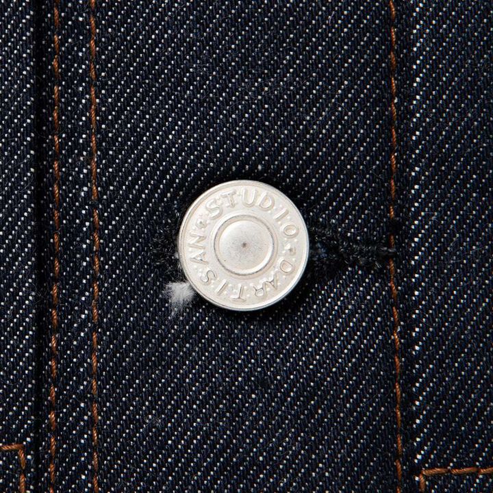 D4646 15oz Suvin Gold Denim Jacket,, medium image number 8