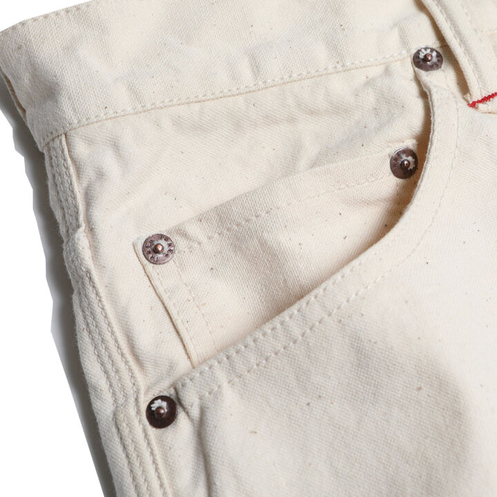 1804N Waist Overalls Natural Duck,, medium image number 4