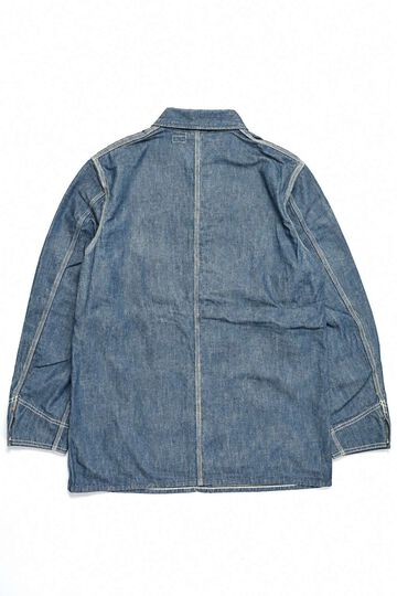 Lot. 888 10oz Military Denim Coverall (Used wash),, small image number 1
