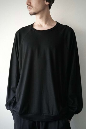 【CAPERTICA】CAP708CS28 Super140s Washable Wool MW_Jersey / Wool Sweat ver2025,BLACK, small image number 0