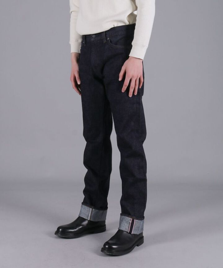 MXJE1206 15.7oz DEEP INDIGO DENIM SLIMFIT STRAIGHT,, medium image number 1