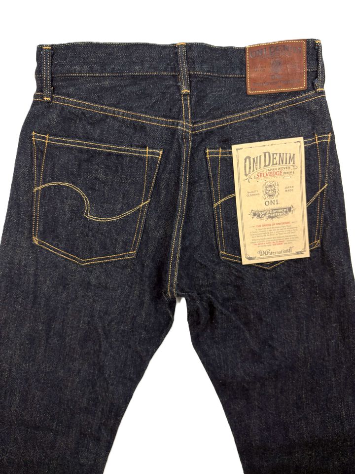 ONI246-GC15 15oz Greencast Denim Neat Straight,, medium image number 2
