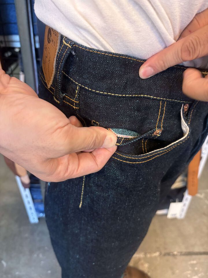 DM-013 18oz Studio D'Artisan x Denimio Collab Jeans Relax Tapered,, medium image number 17