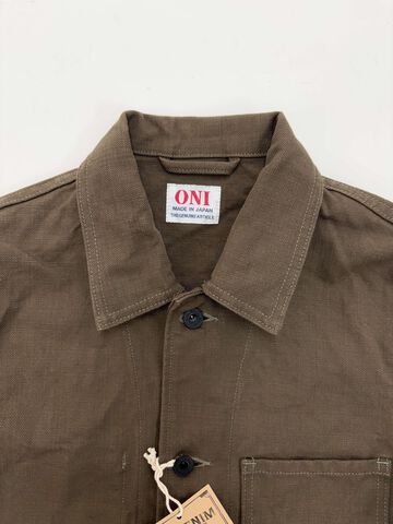 ONI03100-HOX-OLG Sulfur Heavy Oxford Olive Green Coverall with cuffs,, small image number 2