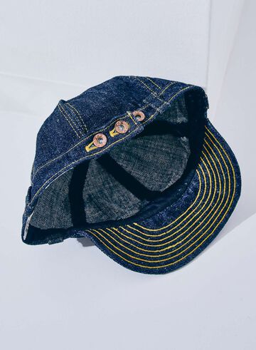 SJ201WC-3100VX 17oz Zero Plus Denim Work Cap,, small image number 2
