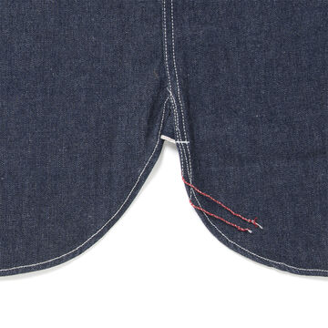 5333B-S Denim Short-Sleeve Work Shirts-44,, small image number 5