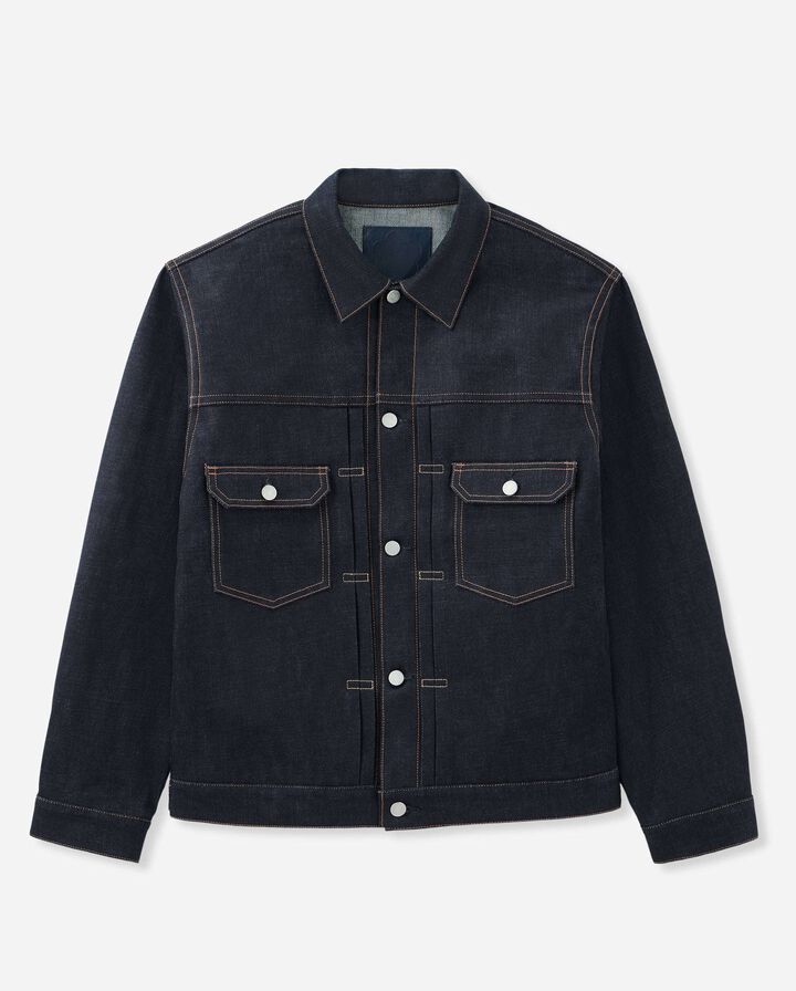 MMGJ0002 14.7oz #002 "STANDARD" DENIM 2nd Type JACKET (TOKUNO BLUE),, medium