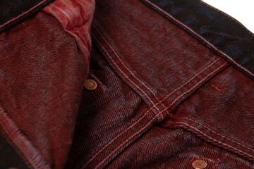【Pre-Order】D1941 15oz No.100 Bengara-dyed Jeans Regular Straight,, small image number 6