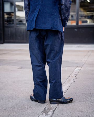 GZ-RLTP-0601 Relax Trousers ID,INDIGO, small image number 9