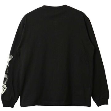 BR-26125 16/- Slaps L/S Print T-Shirt 【NORTHERN CAL】,GREY, small image number 4