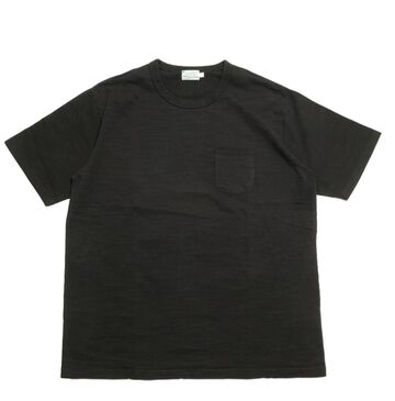 BURGUS PLUS - Slab Pocket Tee - HBP-027 (Off White
Purple
Black)-BLACK-S,BLACK, small image number 2