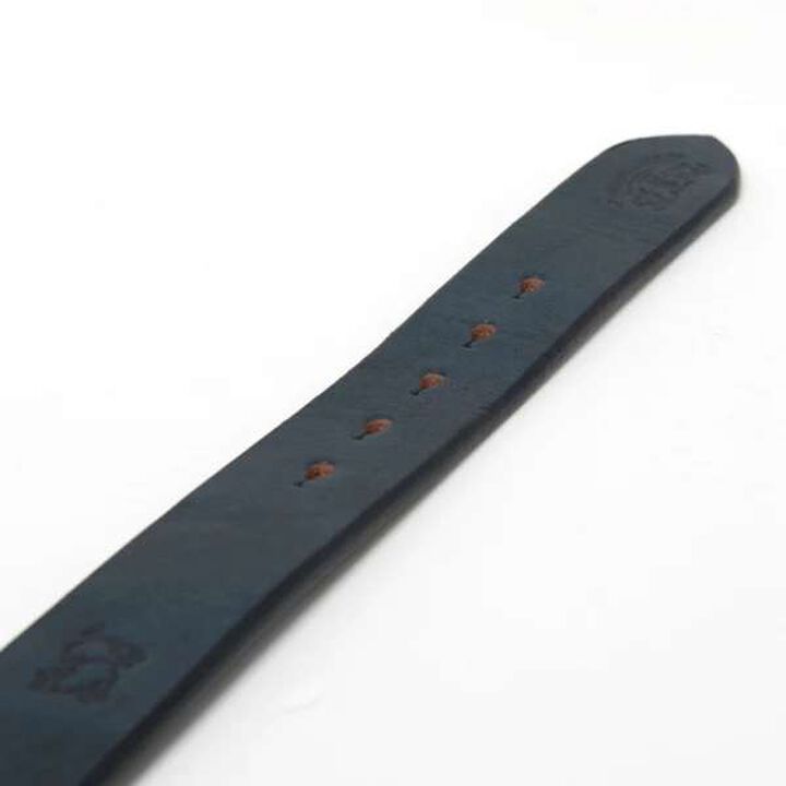 B-82 Indigo Benzureza engraved belt　,, medium image number 4