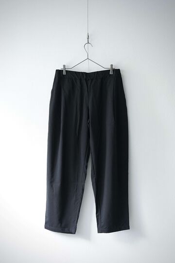 【CAPERTICA】CAP708PT15 Super100s Washable Wool Tro / P/T Easy Pants,BLACK, small image number 3
