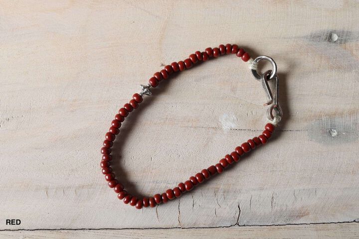 BR-8465 BEADS BRACELET (6COLORS),SAX, medium image number 6