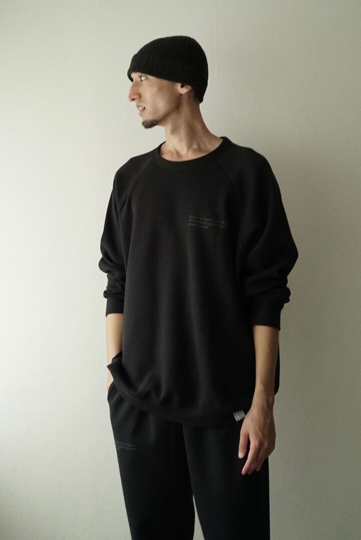 【vleed prologue】VL-003 Multi High Function Double Knit / Raglen Sweat,, medium