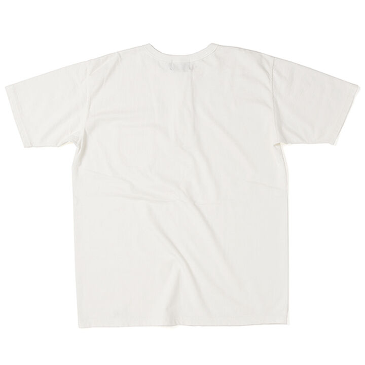 9895 Suvin Gold Loopwheel Henrey Neck T-shirt (3 COLORS),WHITE, medium image number 1