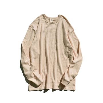 SJSLT-SC01 "Samurai Cotton Project" Long Sleeve Shirt-DARK KURI-XL,DARK KURI, small image number 8