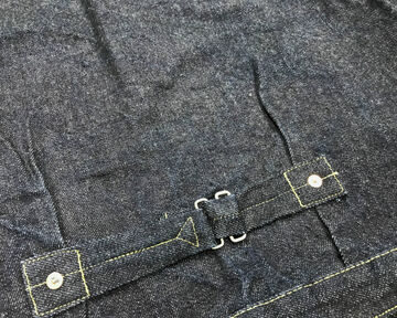 GZ-GJ1ST 16oz WWⅡ1st type denim jacket(One washed)(Right-weave),, small image number 8