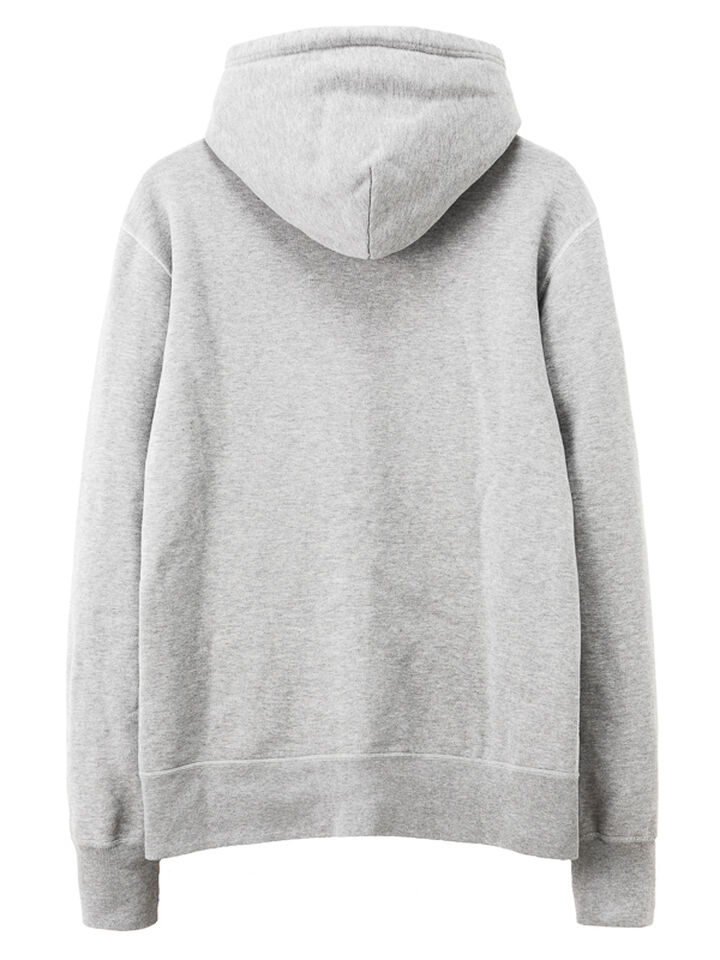 BARNS BR-3010 VINTAGE ZIP PARKA COZUN SWEAT MADE BY UNION SPECIAL-GRAY-L,GRAY, medium image number 2