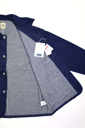 F2467 WWII Denim Chore Coat,, small image number 6