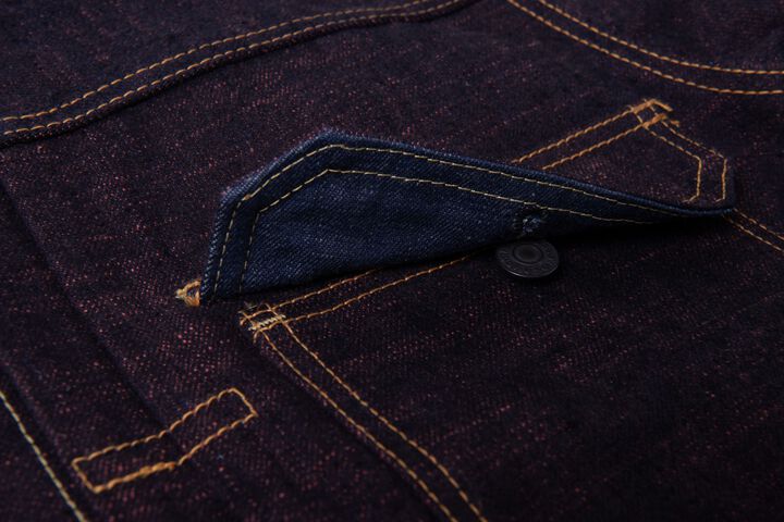 【Pre-Order】D4648 15oz GL3 HINODE Denim Jacket,, medium image number 6