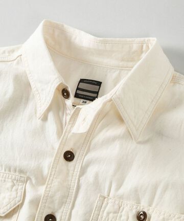 MS044 5oz Original selvage chambray work shirts-RED-46,RED, small image number 14
