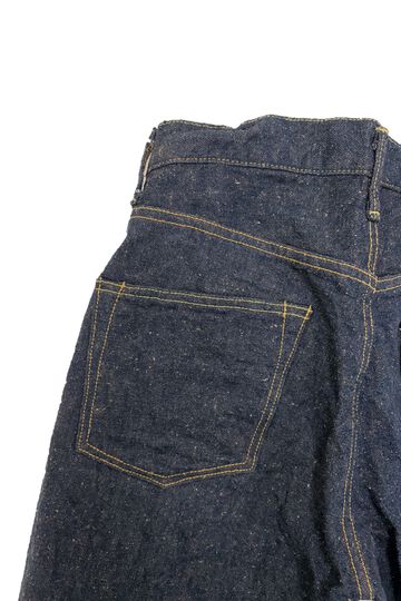 ONI222CCD-MOCA 15oz Crushed Concrete Denim Weft: Moca Super Wide Straight,, small image number 4